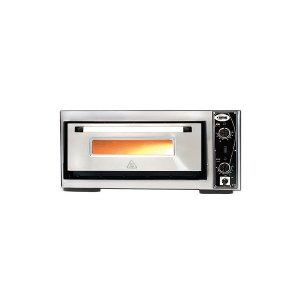 Pizzaofen CLASSIC, inkl. Thermometer, 6x Ø 30 cm, 620 x 920 x 150 mm, 400 V, 6 kW