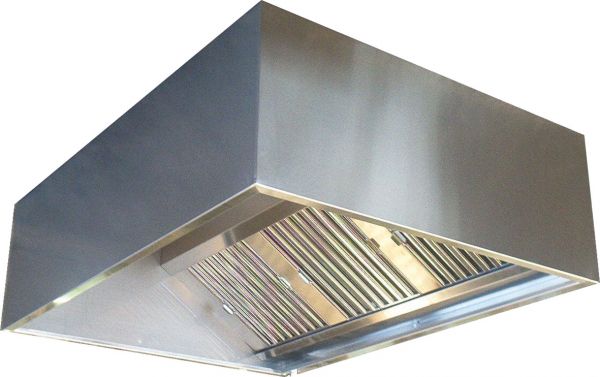 Wandhaube WKP, Kastenform, 1.800x700x450 mm